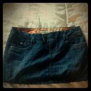 Denim skirt